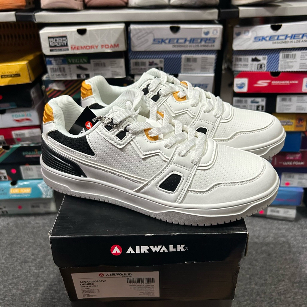 SEPATU SNEAKERS PRIA AIRWALK DENISE WHITE