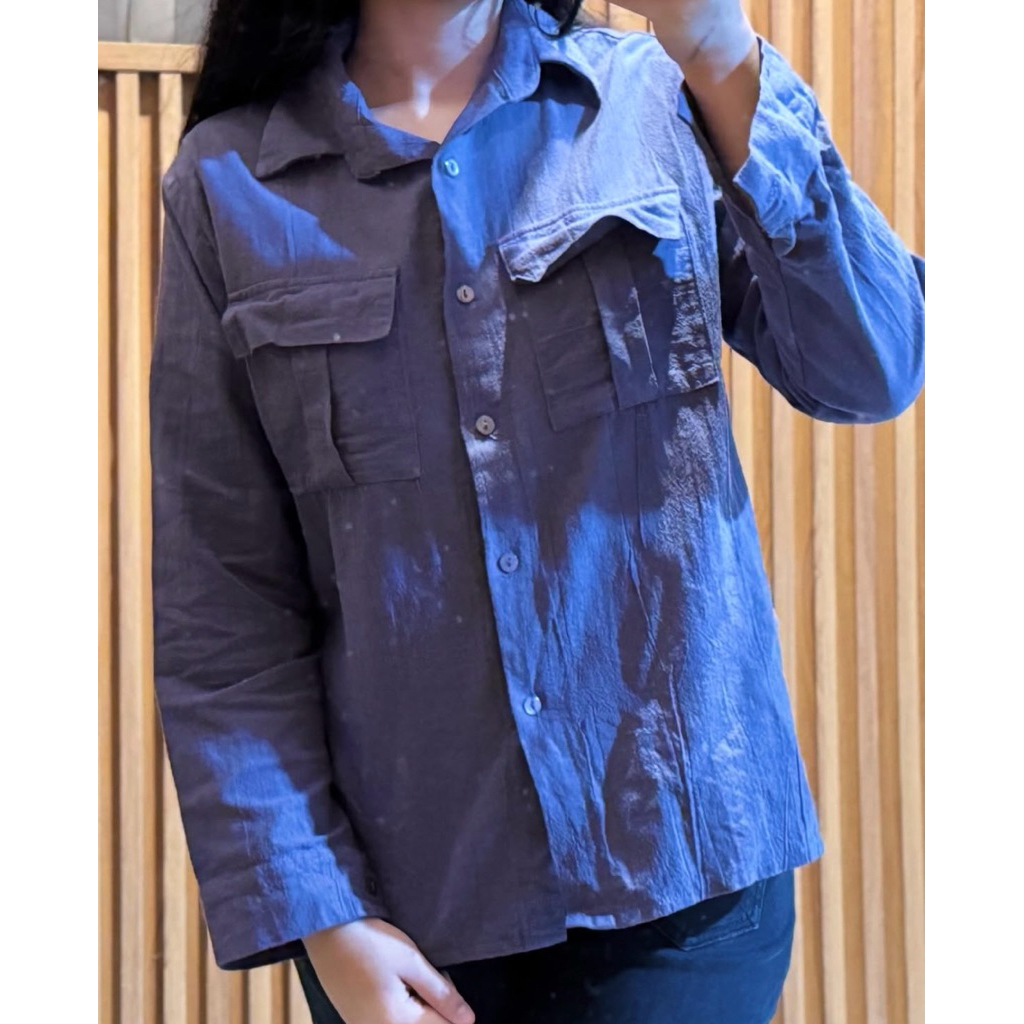 preloved bronthelabel morgan linen shirt