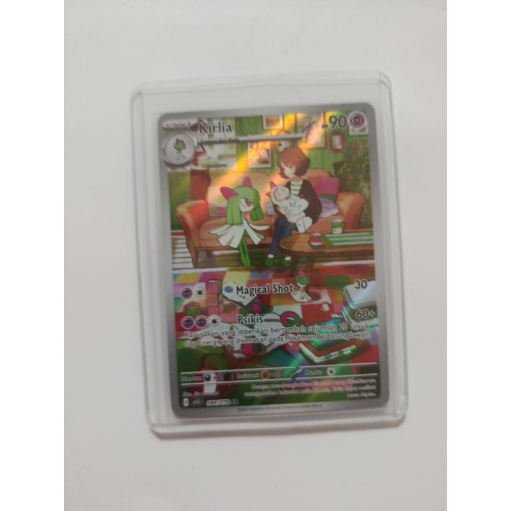 TCG pokemon sv1s kirlia AR Indonesia