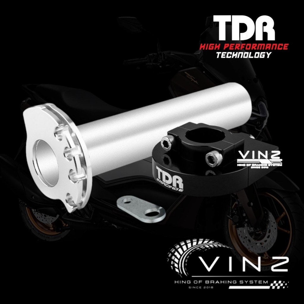 Gas Spontan TDR 3 Angle Nmax Aerox Xmax // Gas Spontan TDR Racing 3 Angle Set Bracket Original By TD