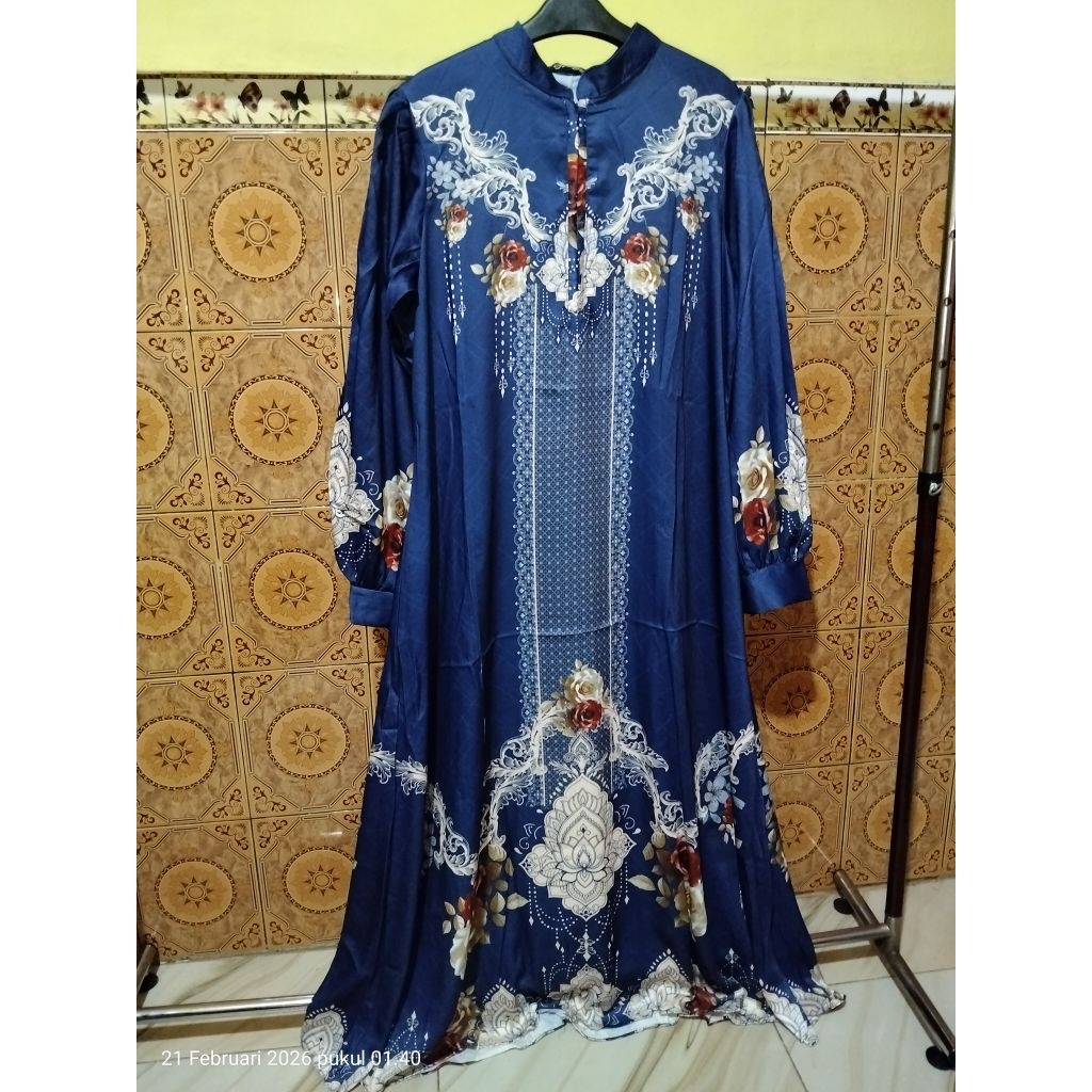 Gamis Butik Wanita Terbaru silk sutra Premium