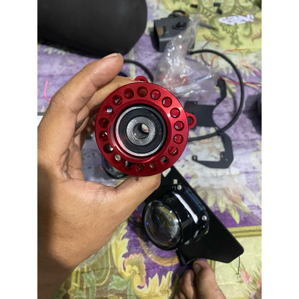 tromol depan yamaha nui racing project