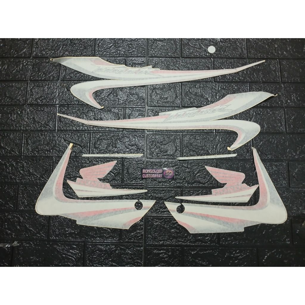 ORIGINAL 3M model laminasi striping sticker stiker lis body HONDA TIGER 2000 REVO REVOLUTION EDISI V