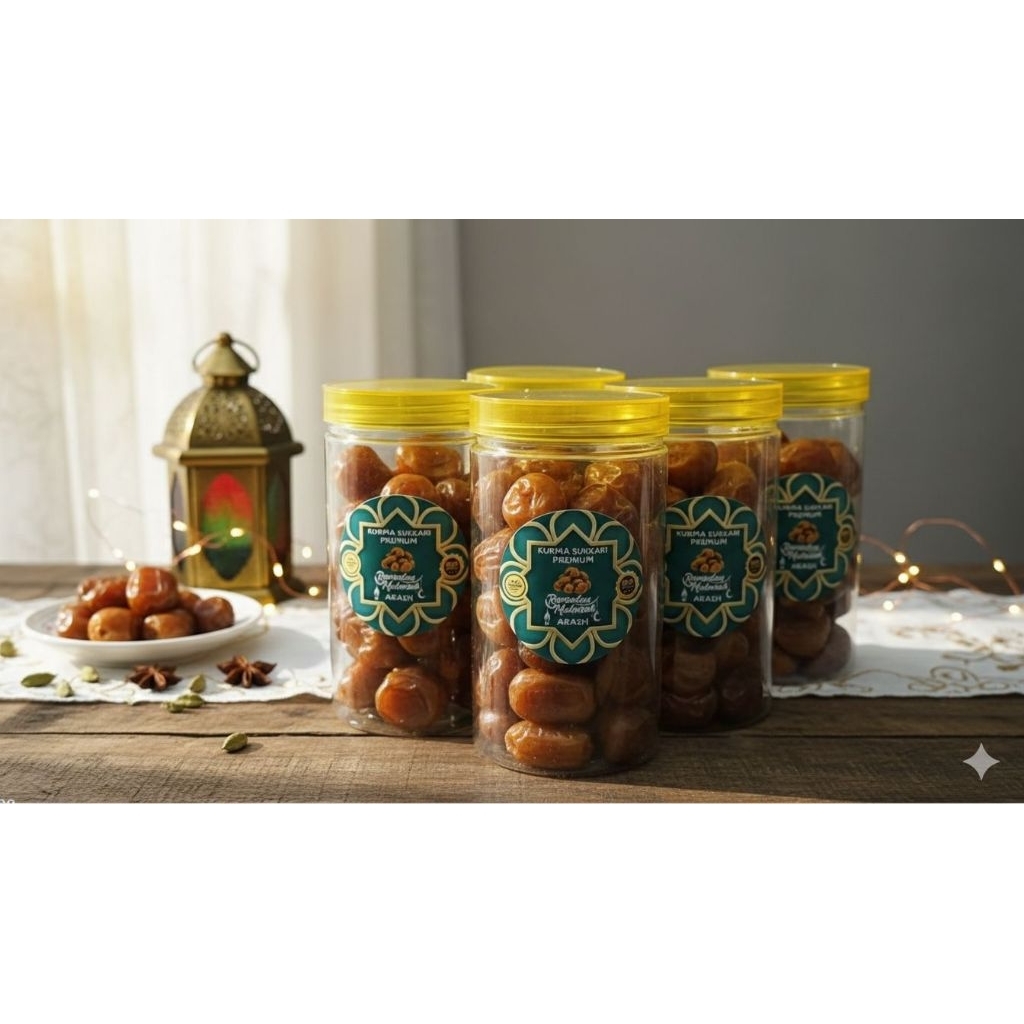 KURMA SUKARI 500 GRAM/ KURMA SUKARI TOPLES 500 GRAM