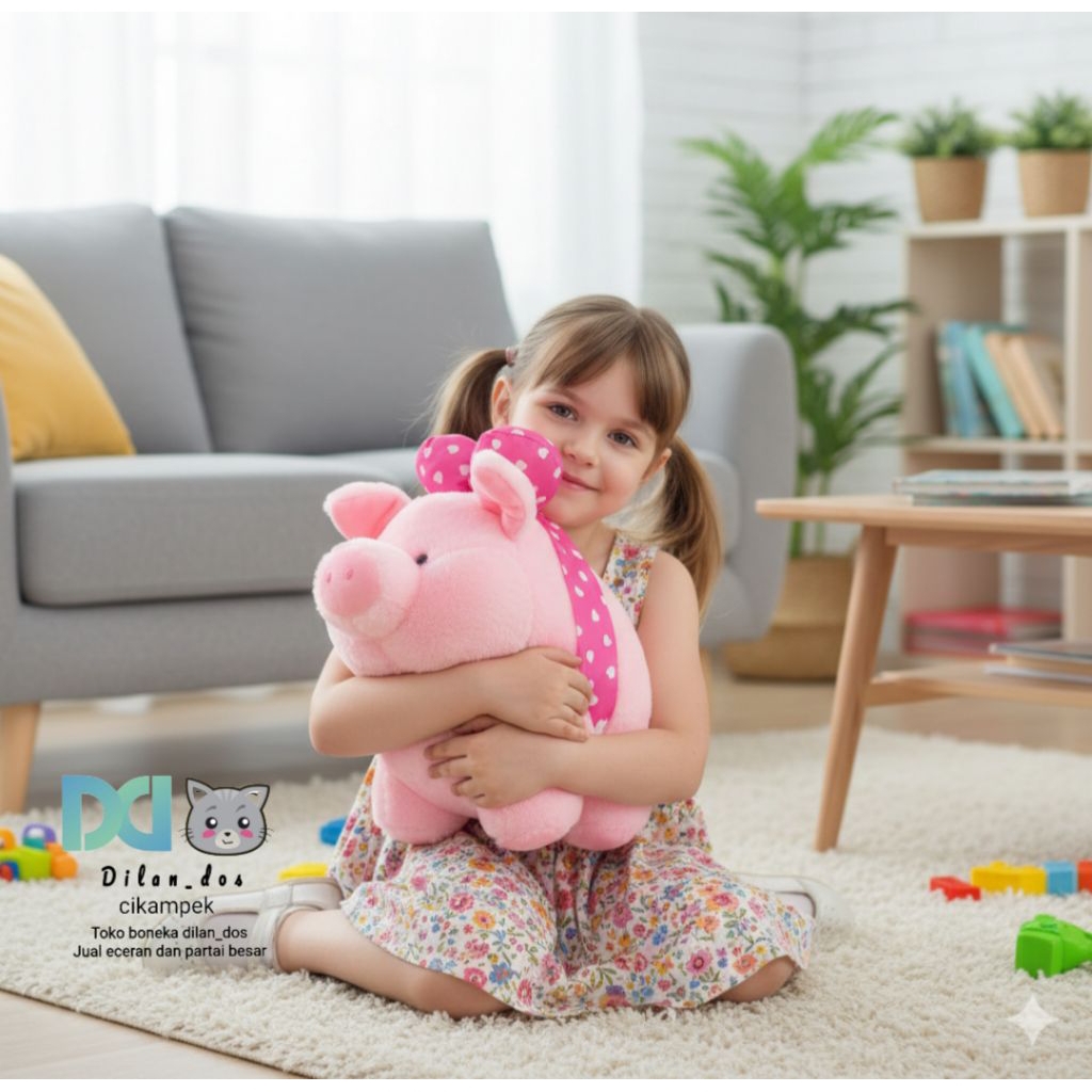 Boneka Babi M lucu Boneka Babi Ping