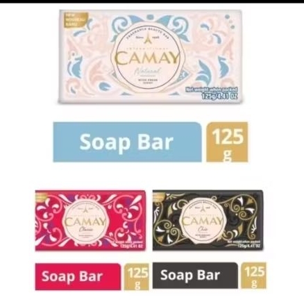 Camay Sabun mandi Batang Ukuran Besar 125g