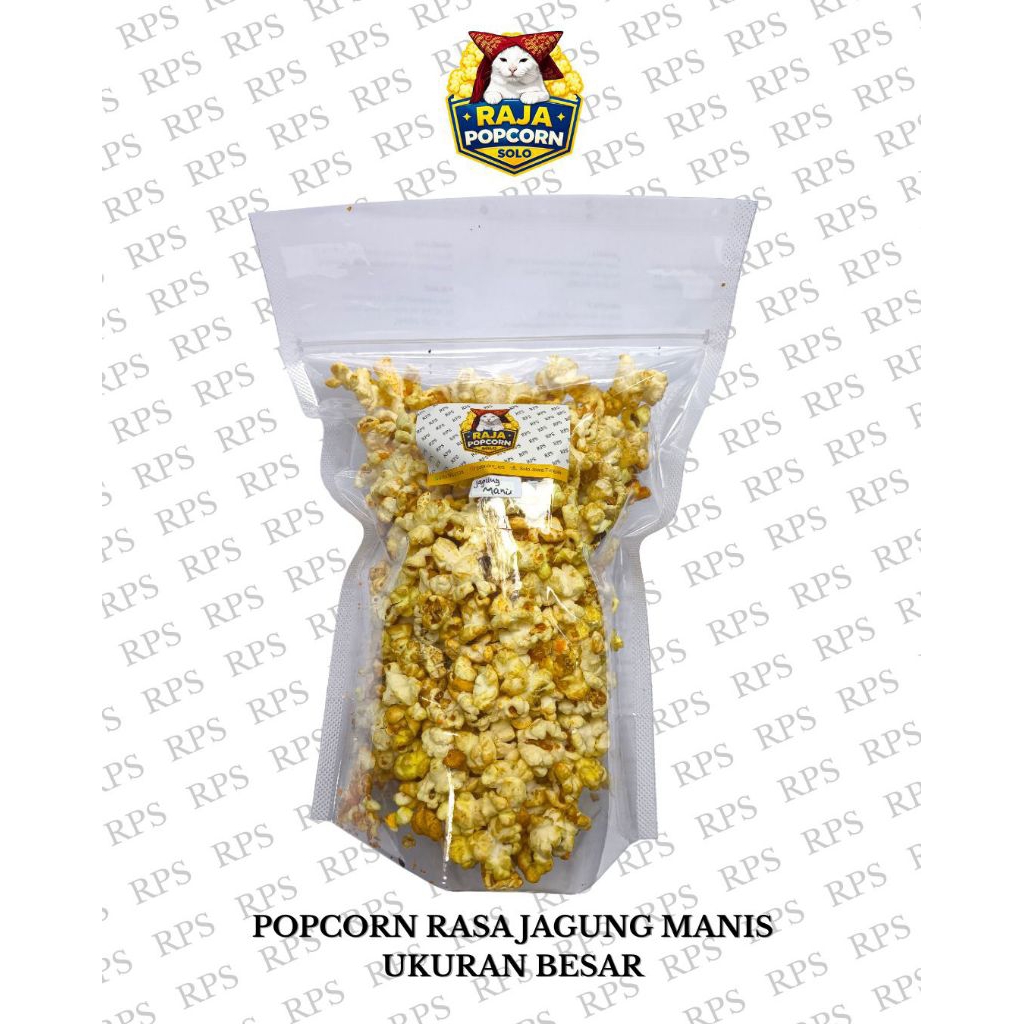 Popcorn Rasa Jagung Manis Ukuran Besar