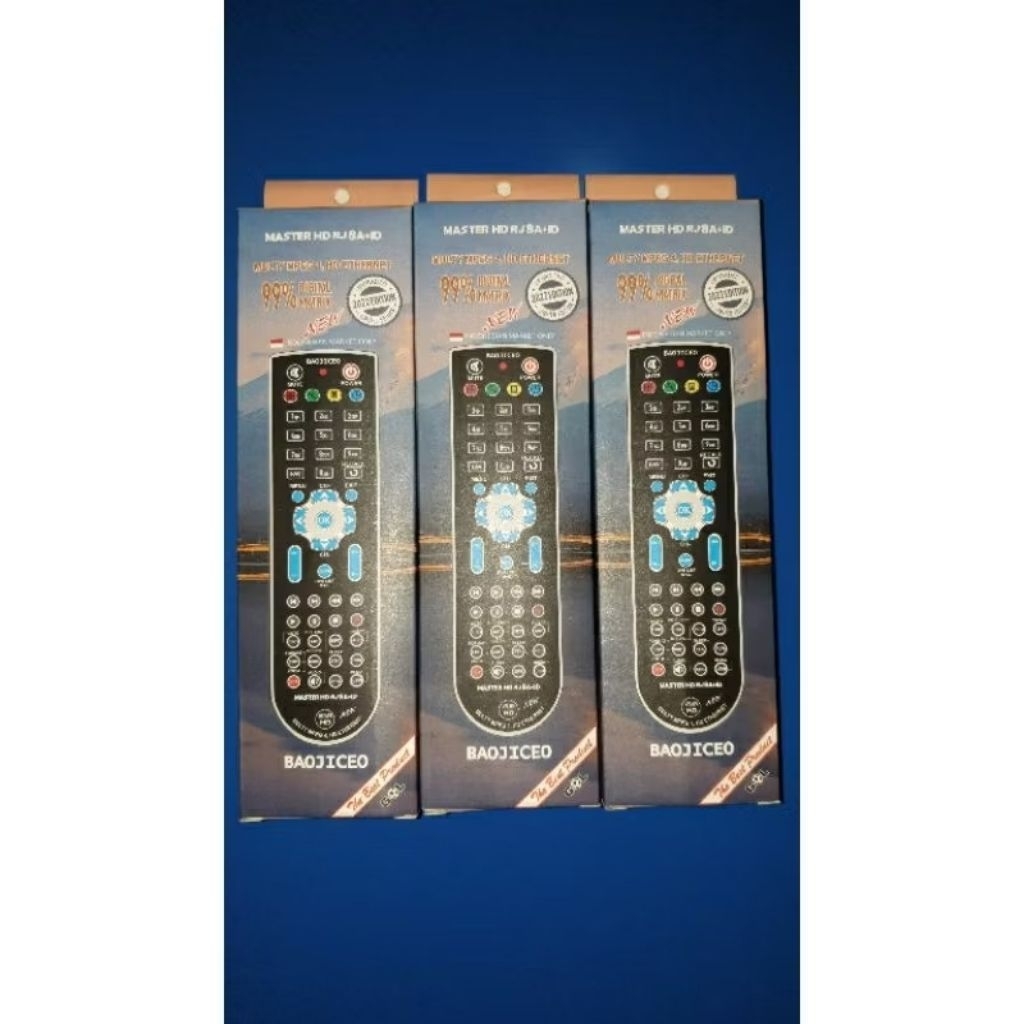 remot multy master hd mp4 original,untuk reciver +indihome BAOJI