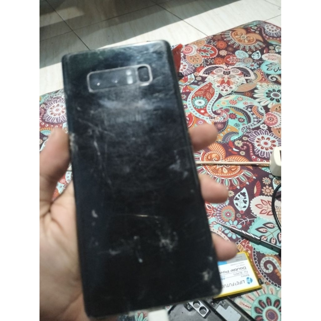 Samsung not 8 minus lcd point mesin
