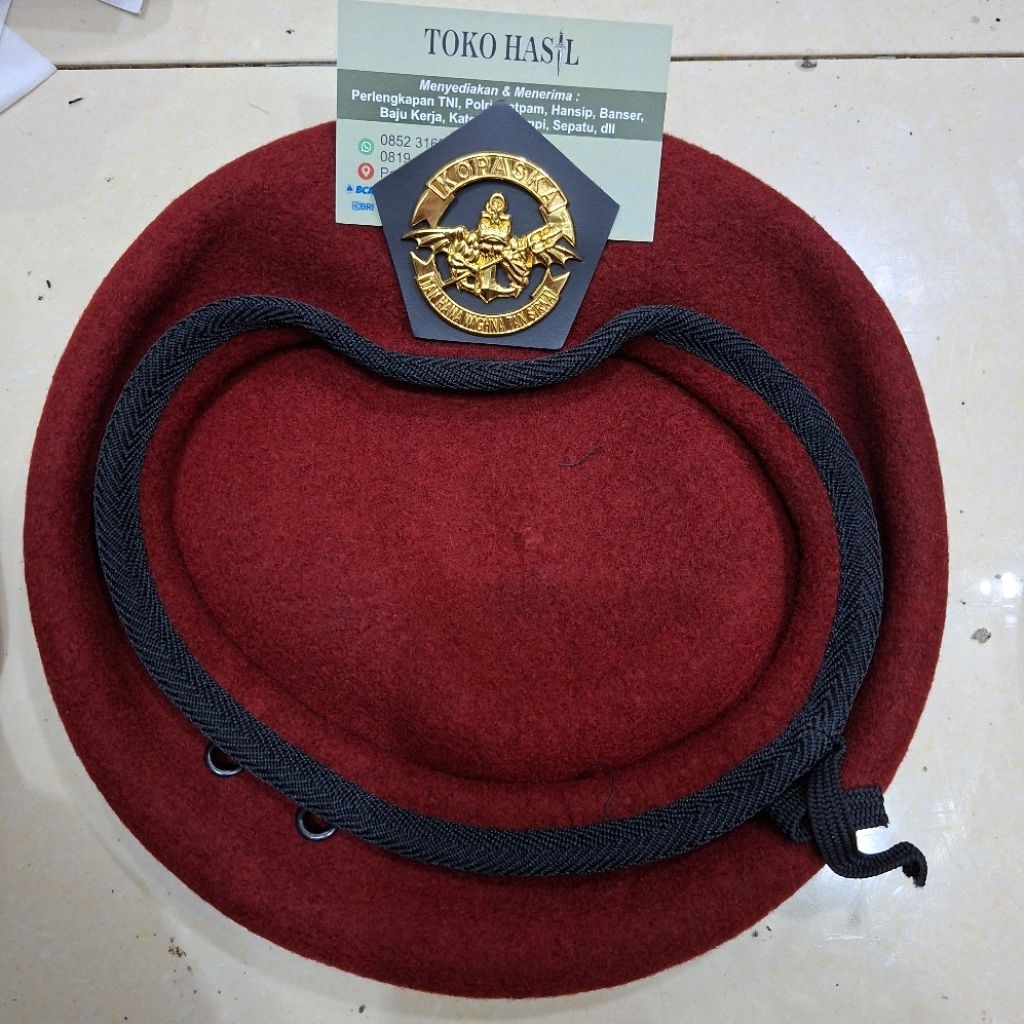 BARET KOPASKA+EMBLEM KOPASKA bagus dan murah