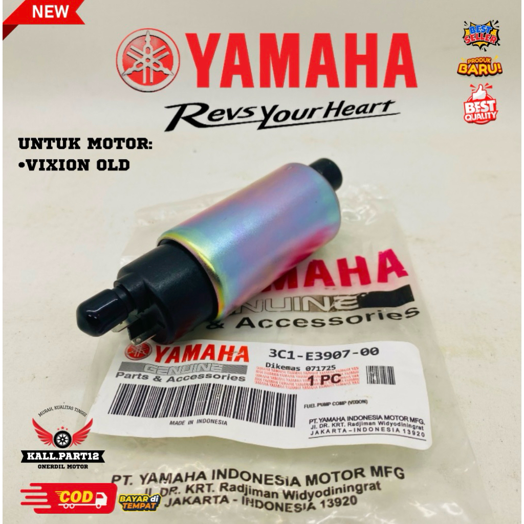 Golden Mako Rotak Fuel Pump Pompa Bensin Vixion Old Generasi Pertama 150 3C1