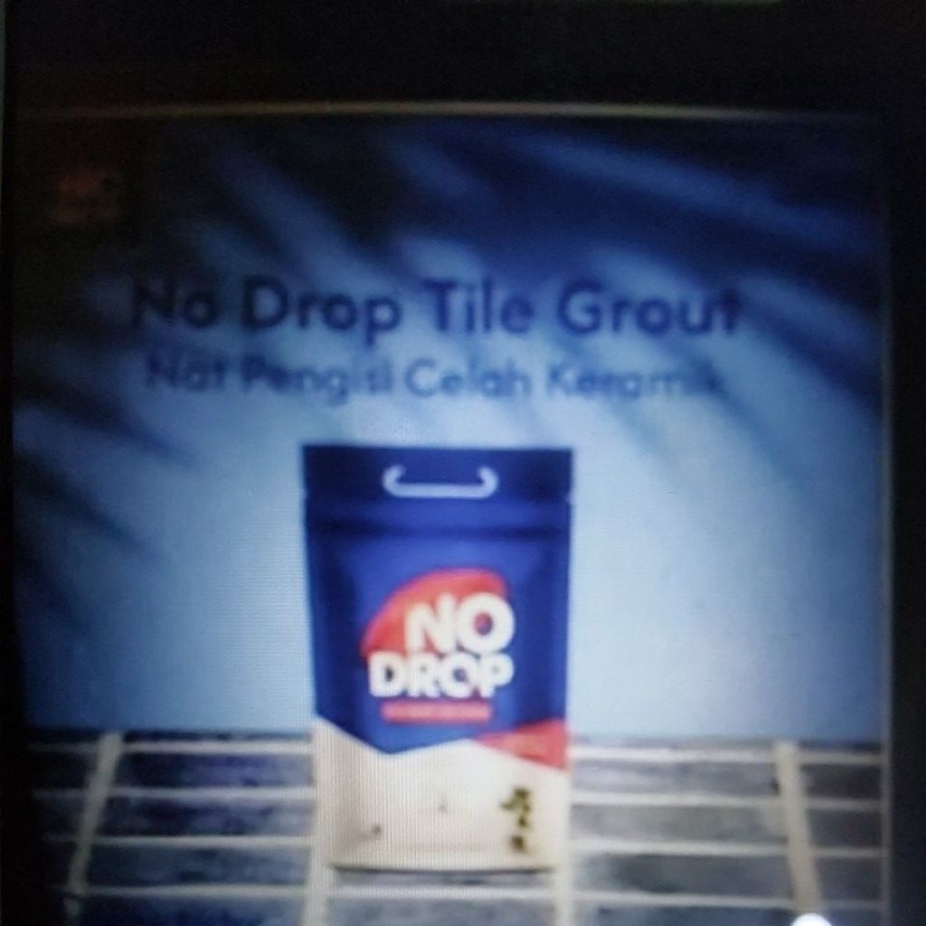 No Drop - Nodrop Nat Keramik Anti Bocor & Tahan Cairan Asam Warna Putih