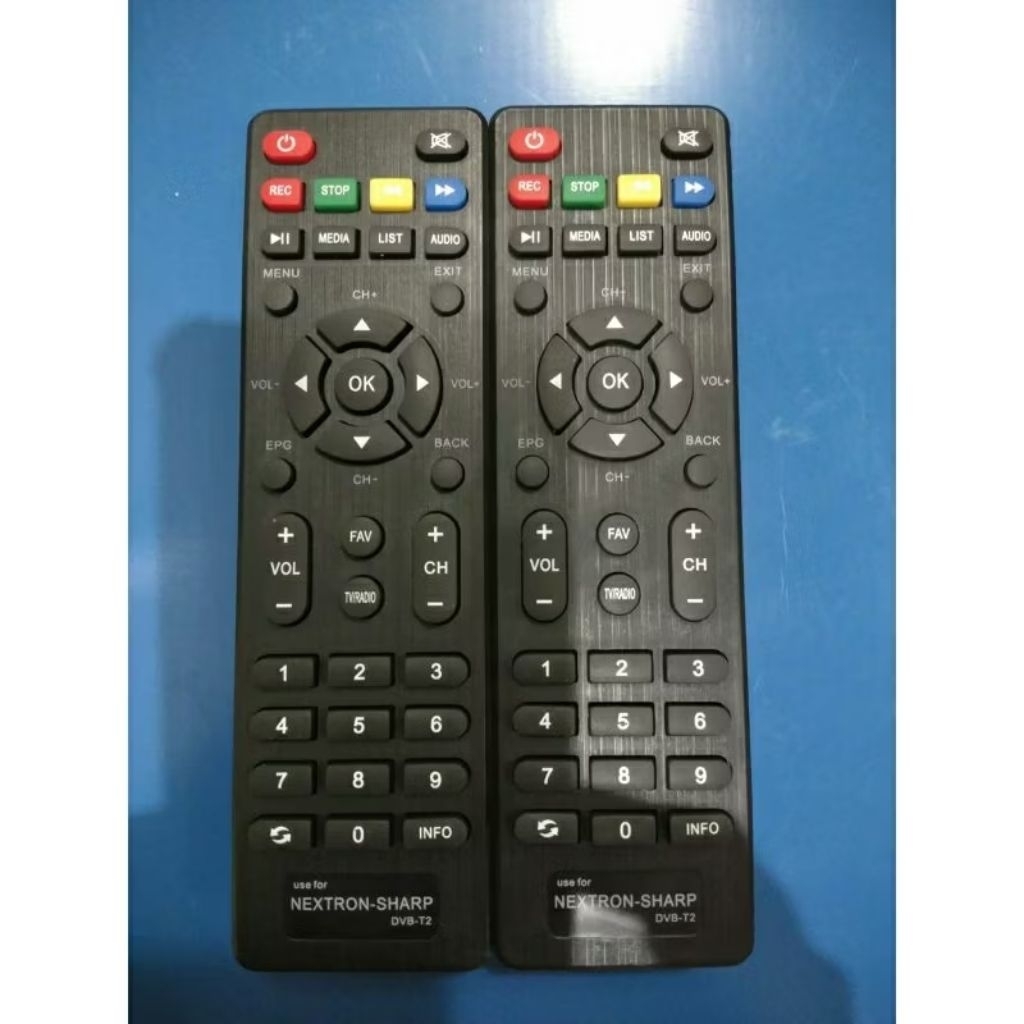 REMOT untuk  STB NEXTRON TR1000/SHARP kwalitas original