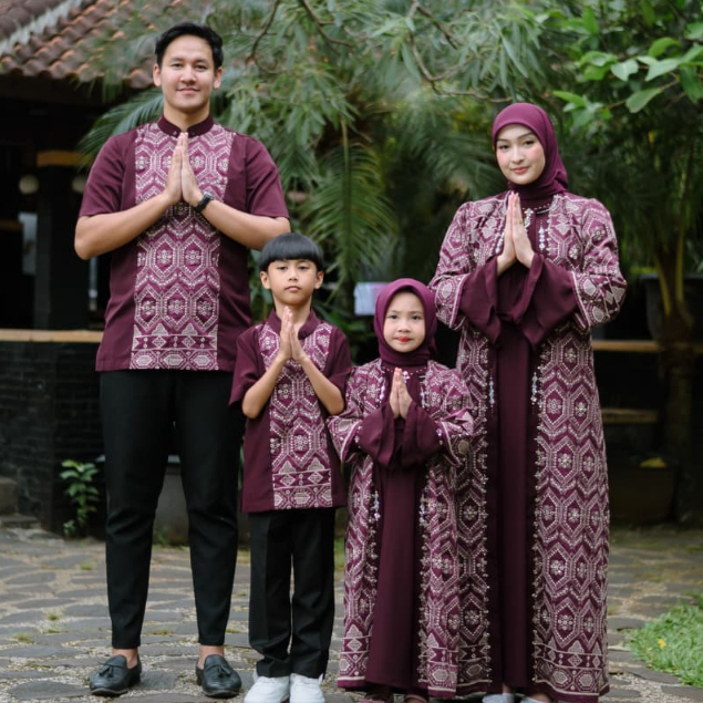 Dress Gaun Busana Nayyara Series Nuo Lambra