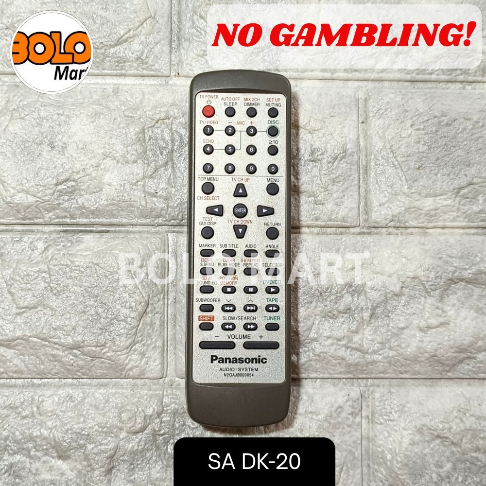 Remote/ remot N2QAJB00054 KOMPO Home Theatre System untuk PANASONIC SA DK-20