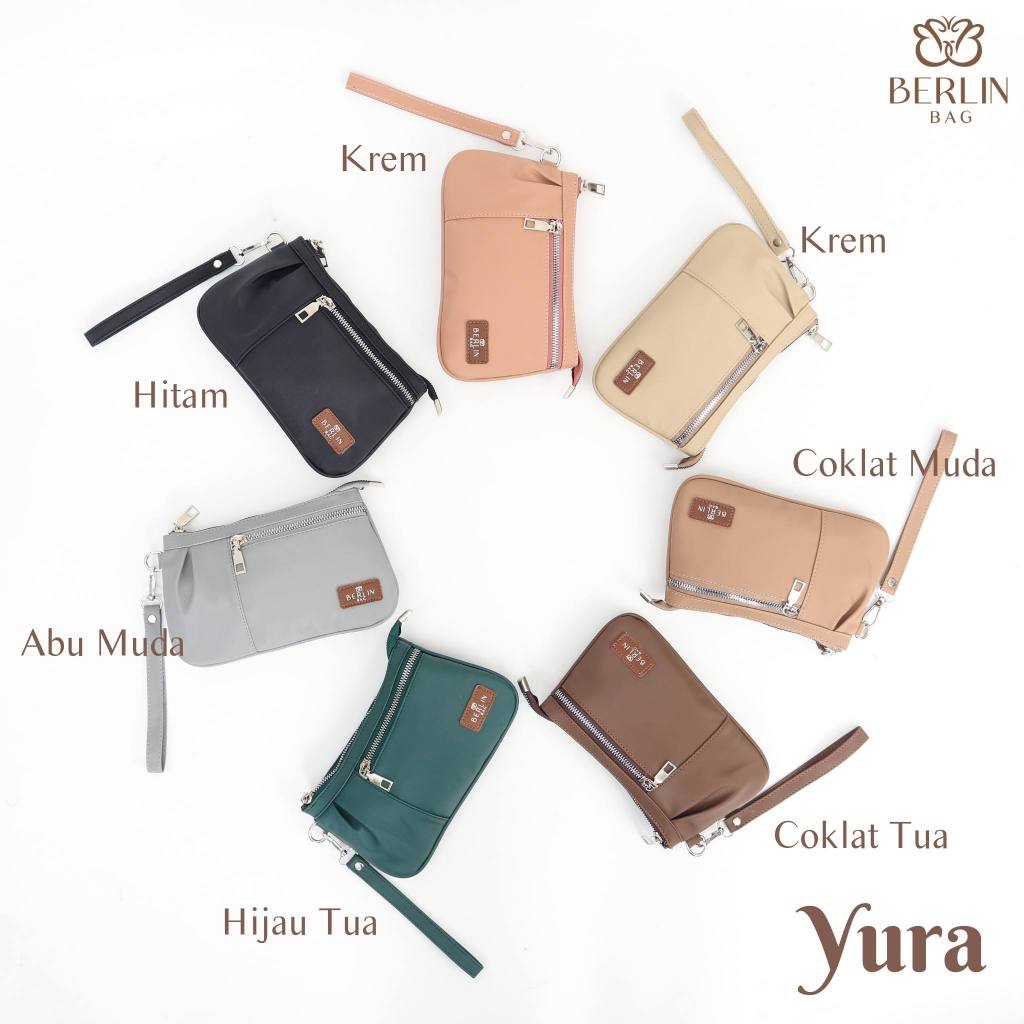 Yura Pouch by Berlin ZZHomey Ori Dompet HP Wanita