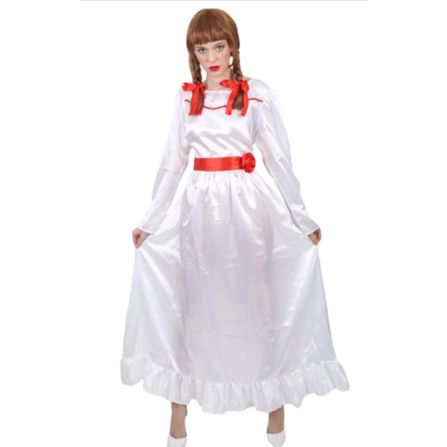 Kostum Anabel Cosplay Boneka Annabelle Costume dewasa