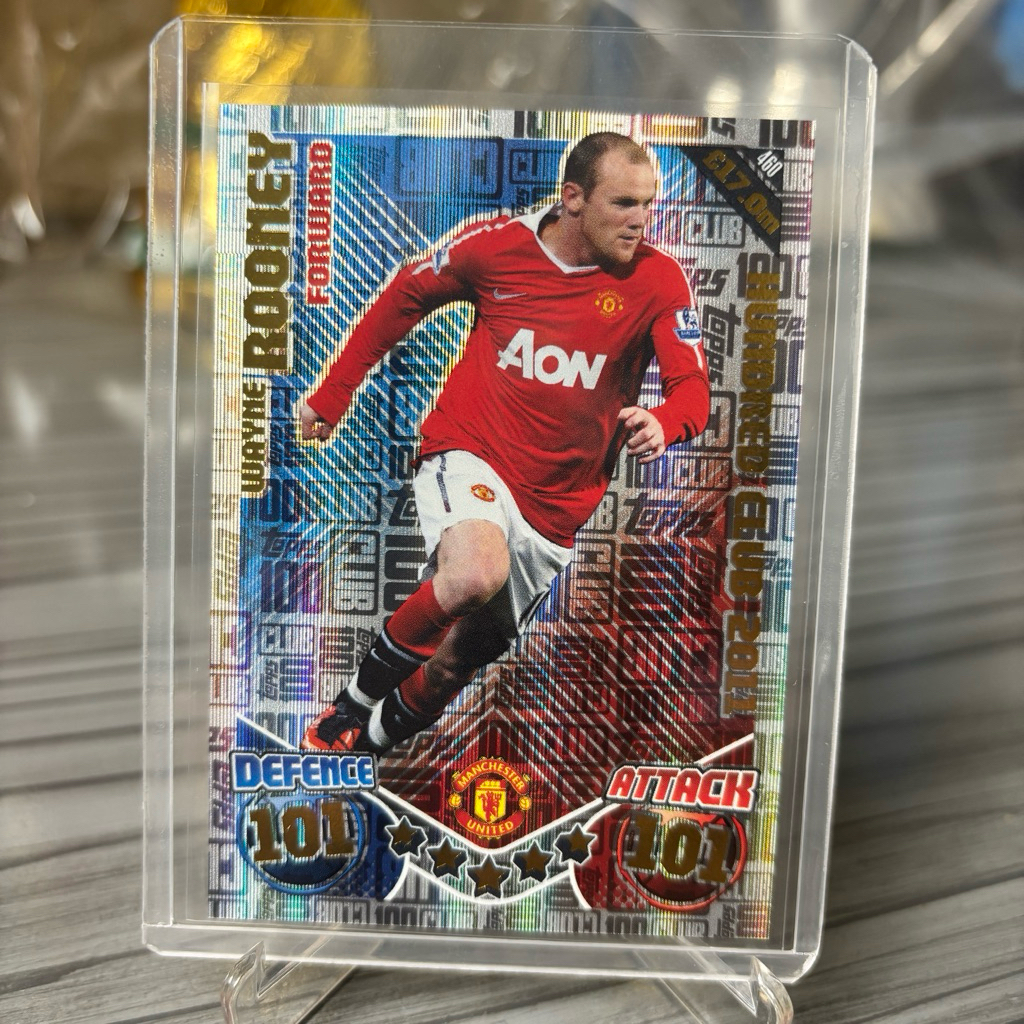 Kartu Bola Rooney Hundred Club Match Attax 2014/2015