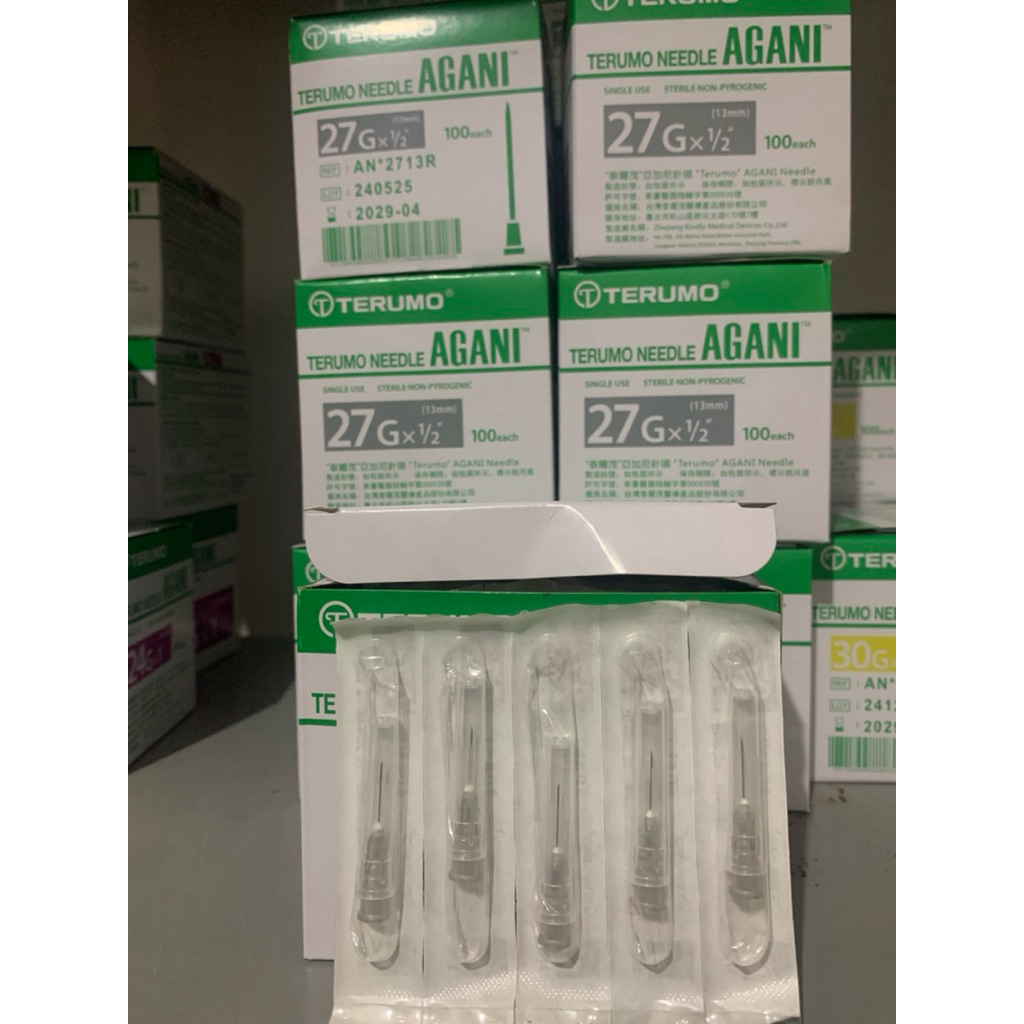 Needle Agani Terumo 27g Harga/Box