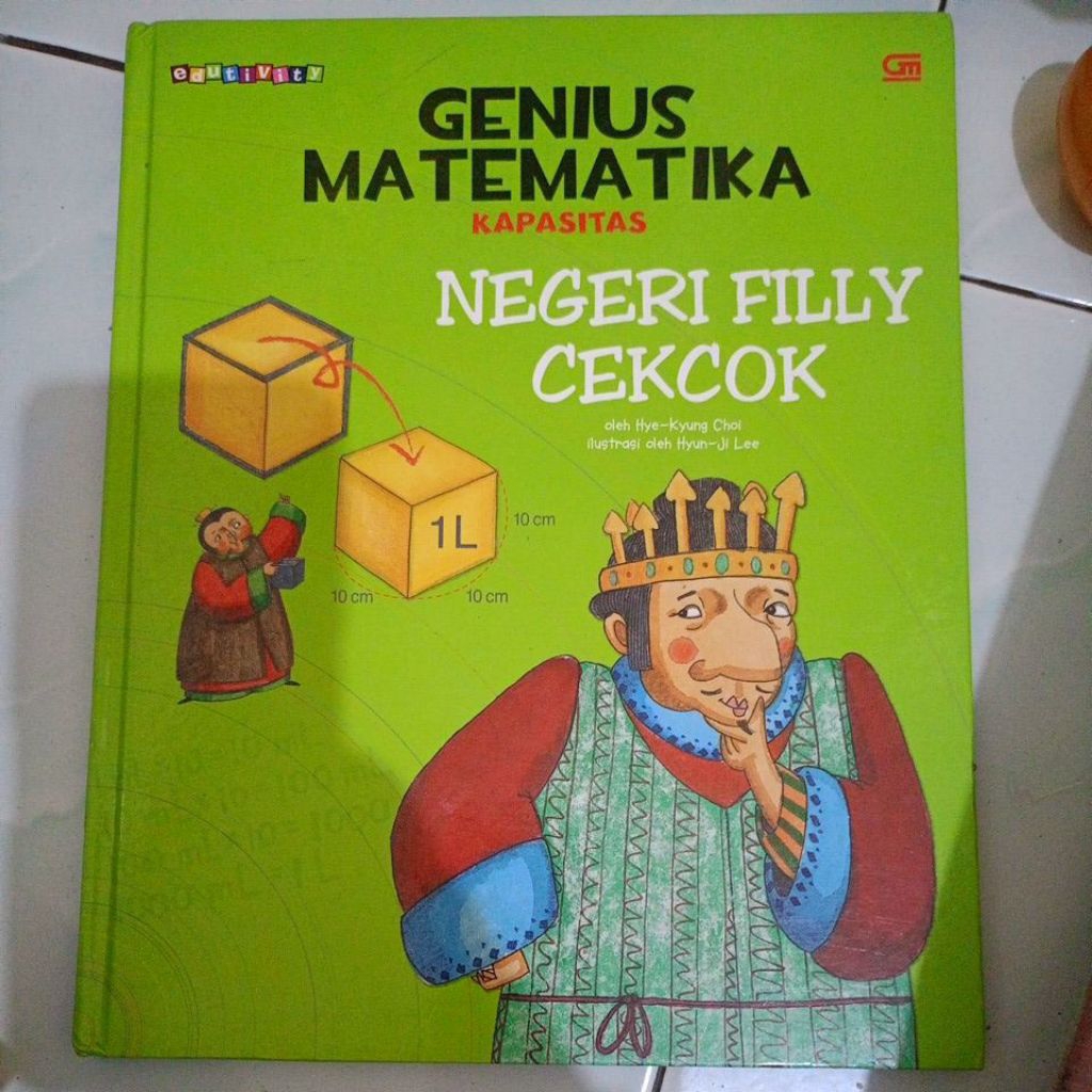 Preloved buku Genius Matematika Negeri Filly Cekcok Gramedia