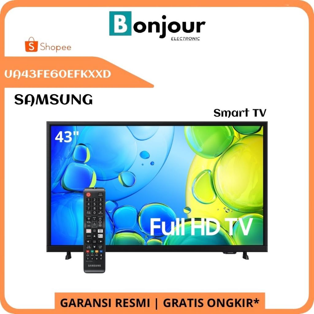 Samsung 43FE60EFKXXD Full HD 43 Inch 43FE60EF Smart TV UA43FE60EFKXXD FE60E