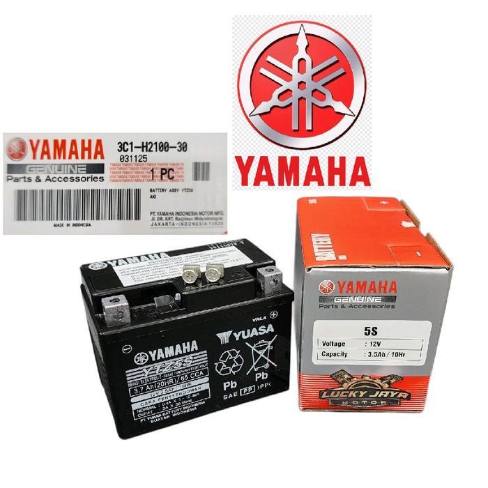 Accu Aki Yuasa Yamaha YTZ5S 12V 3.5Ah Mio Soul Fino 115 Mio M3 125 Xride 115 Soul Gt Xeon Lama Xeon 