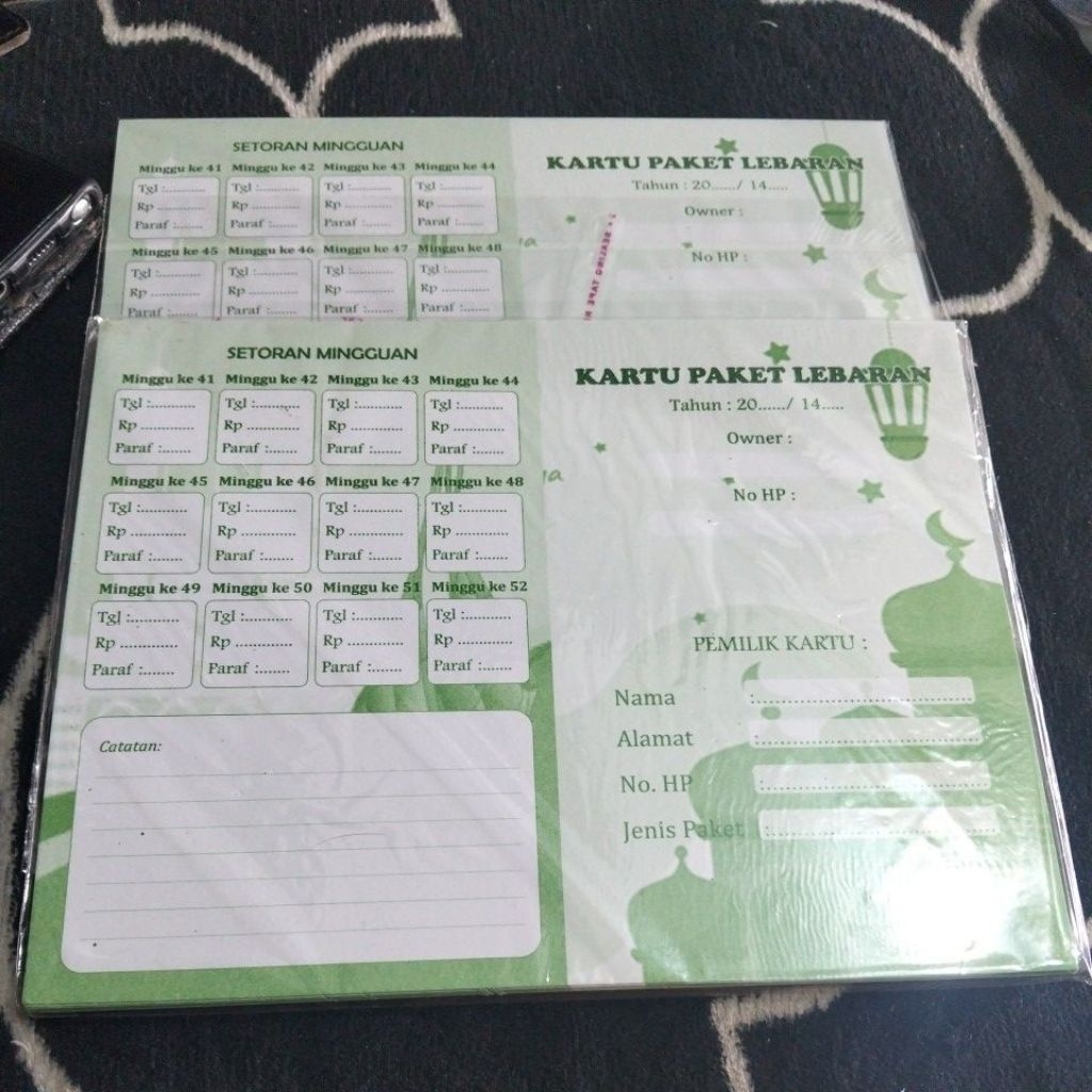 Kartu Paket Lebaran