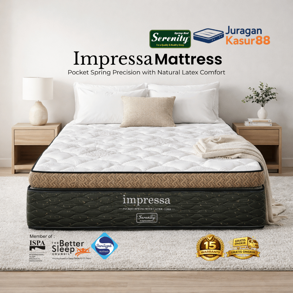 Elite Serenity Impressa Pocket Latex Mattress