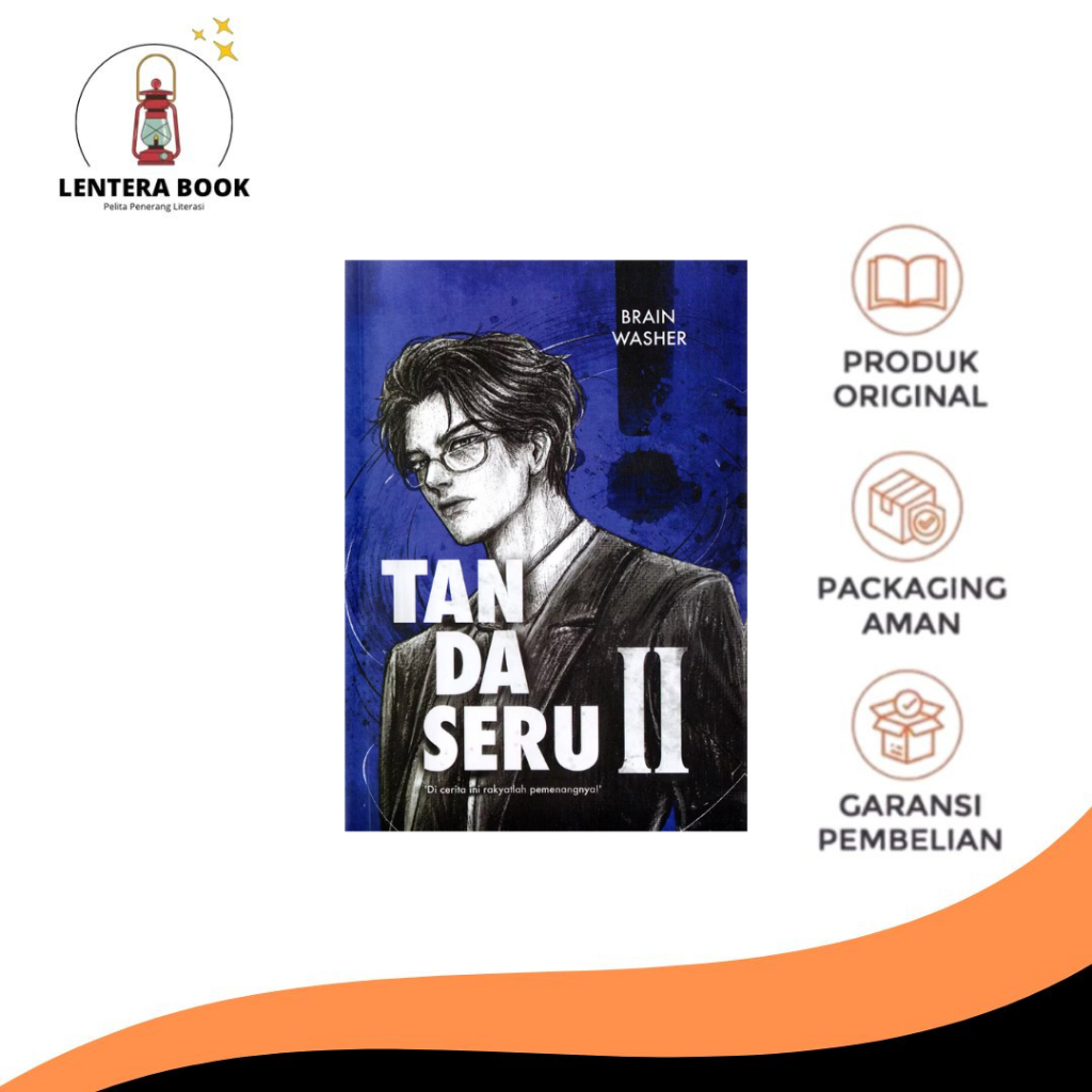 Novel Tanda Seru 2 / Tanda Seru II - Brain Washer - Dreamer Books