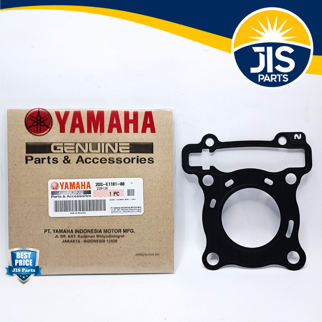 GASKET CYLINDER HEAD PAKING HEAD ATAS LEXI ORIGINAL YAMAHA GENUINE PART