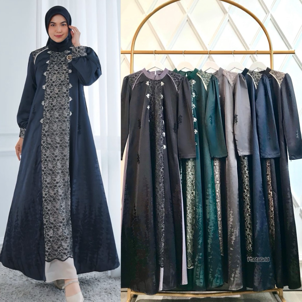 ZAHISA DRESS GAMIS PREMIUM BY LAYKA