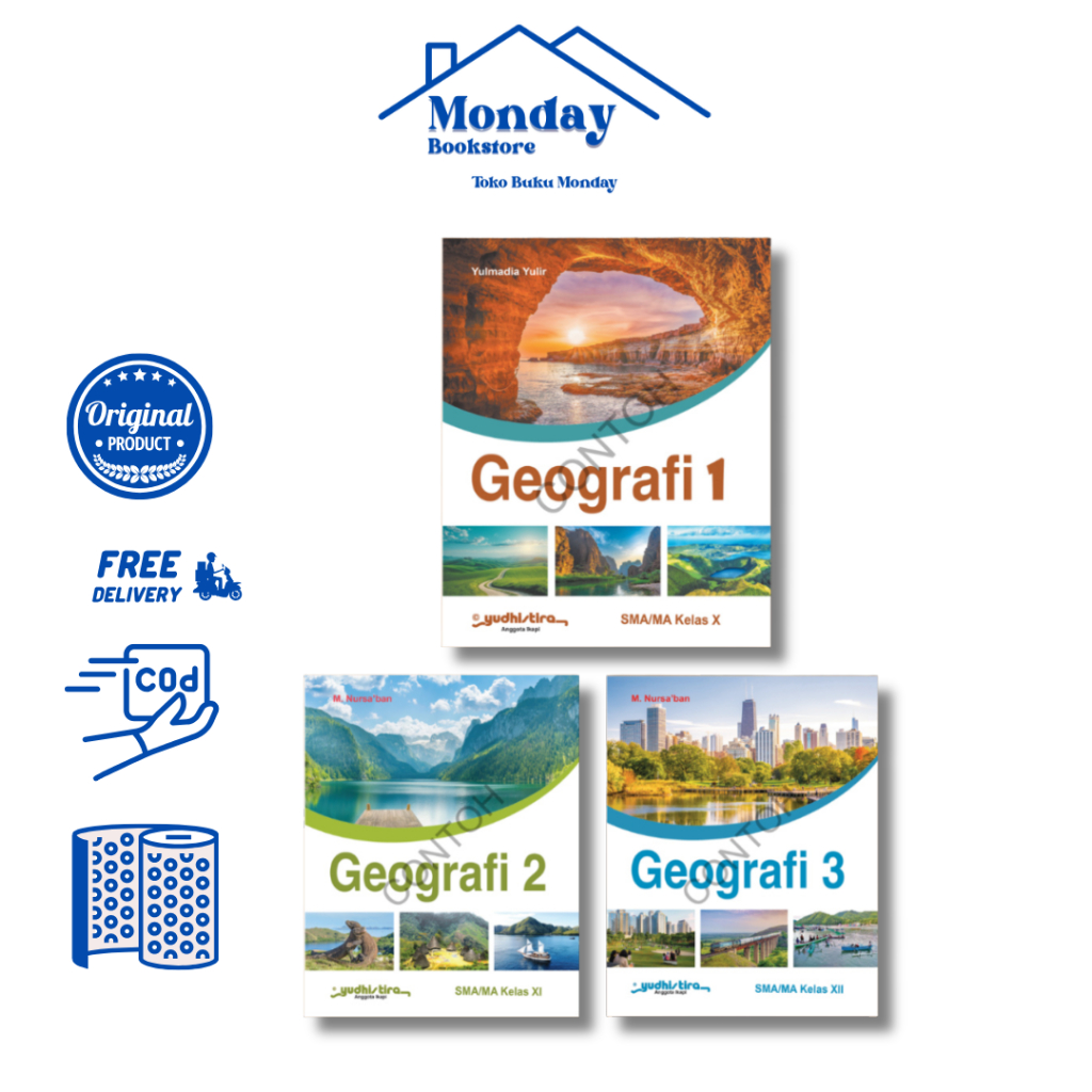 YUDHISTIRA SMA - Geografi Kelas 10,11,12 SMA/MA Kurikulum Merdeka