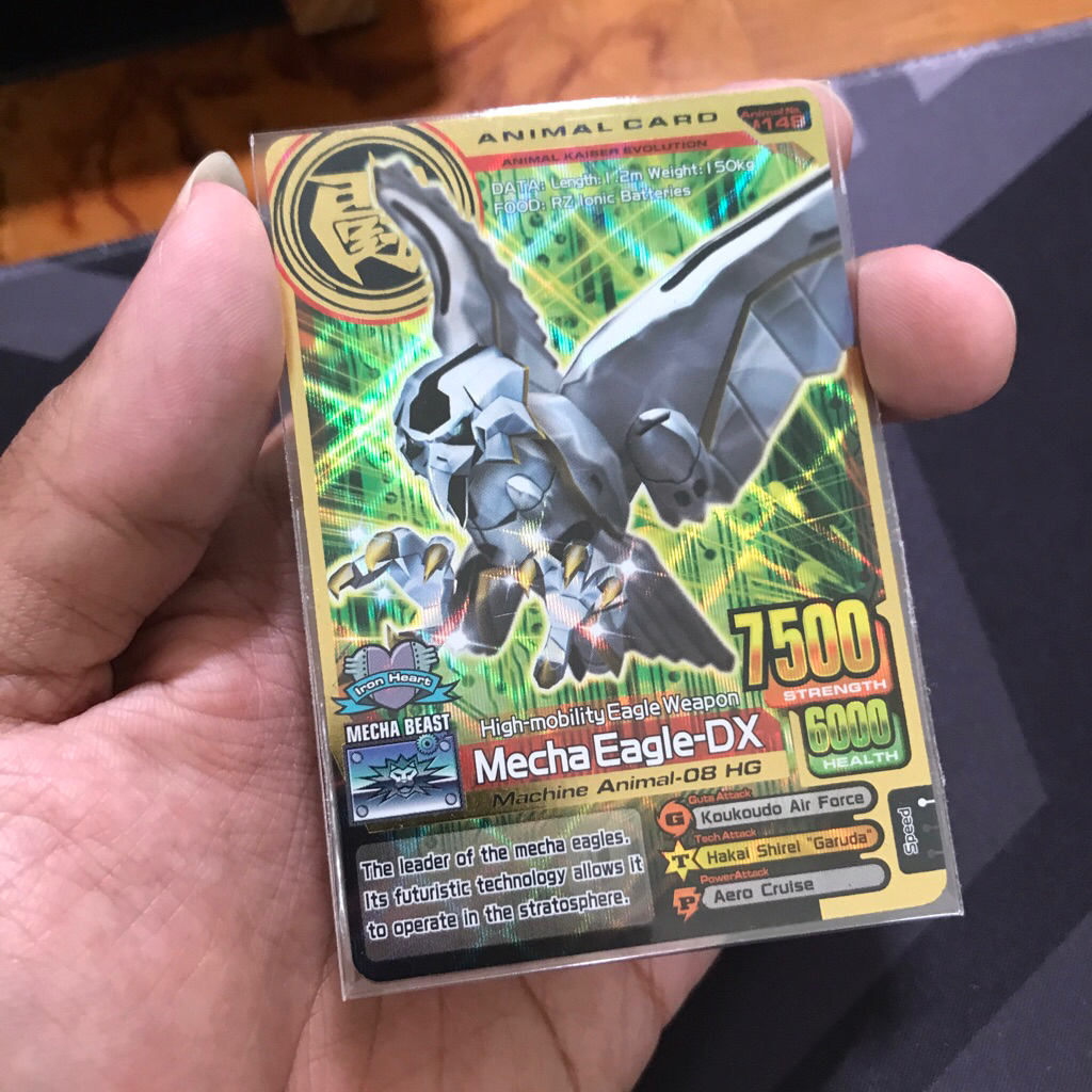 animal kaiser mecha eagle dx evo 4 ori