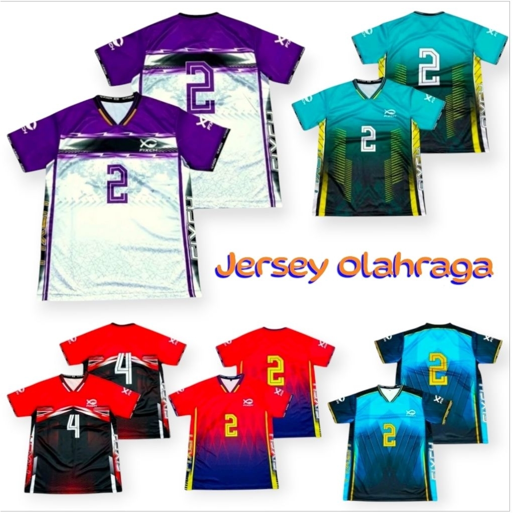 jersey voli 1lusin voli full printing tarkam voli jersey lusinan voli full printing voli 1 lusin JER