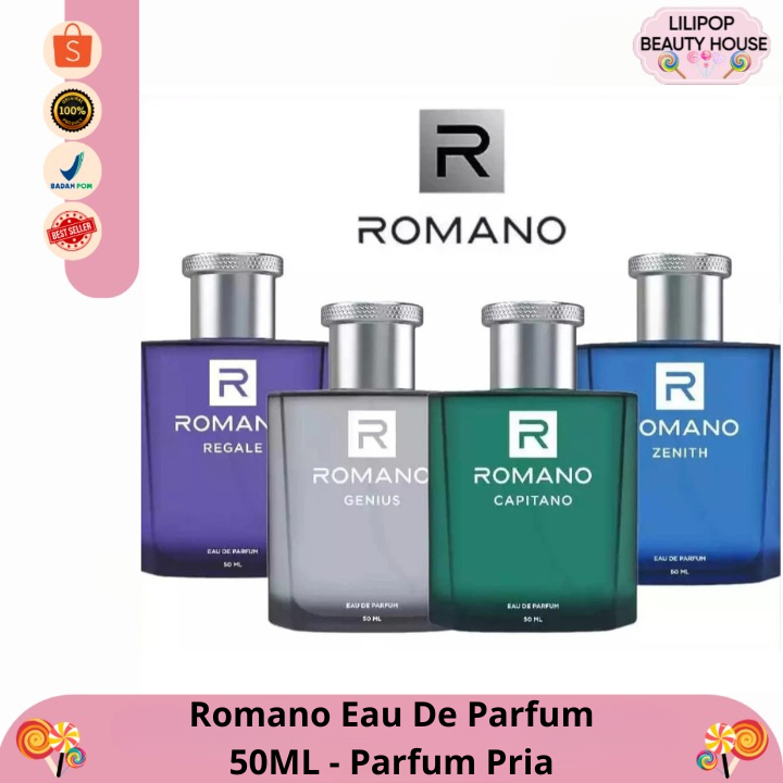 Romano Eau De Parfum 50ML - Parfum Pria