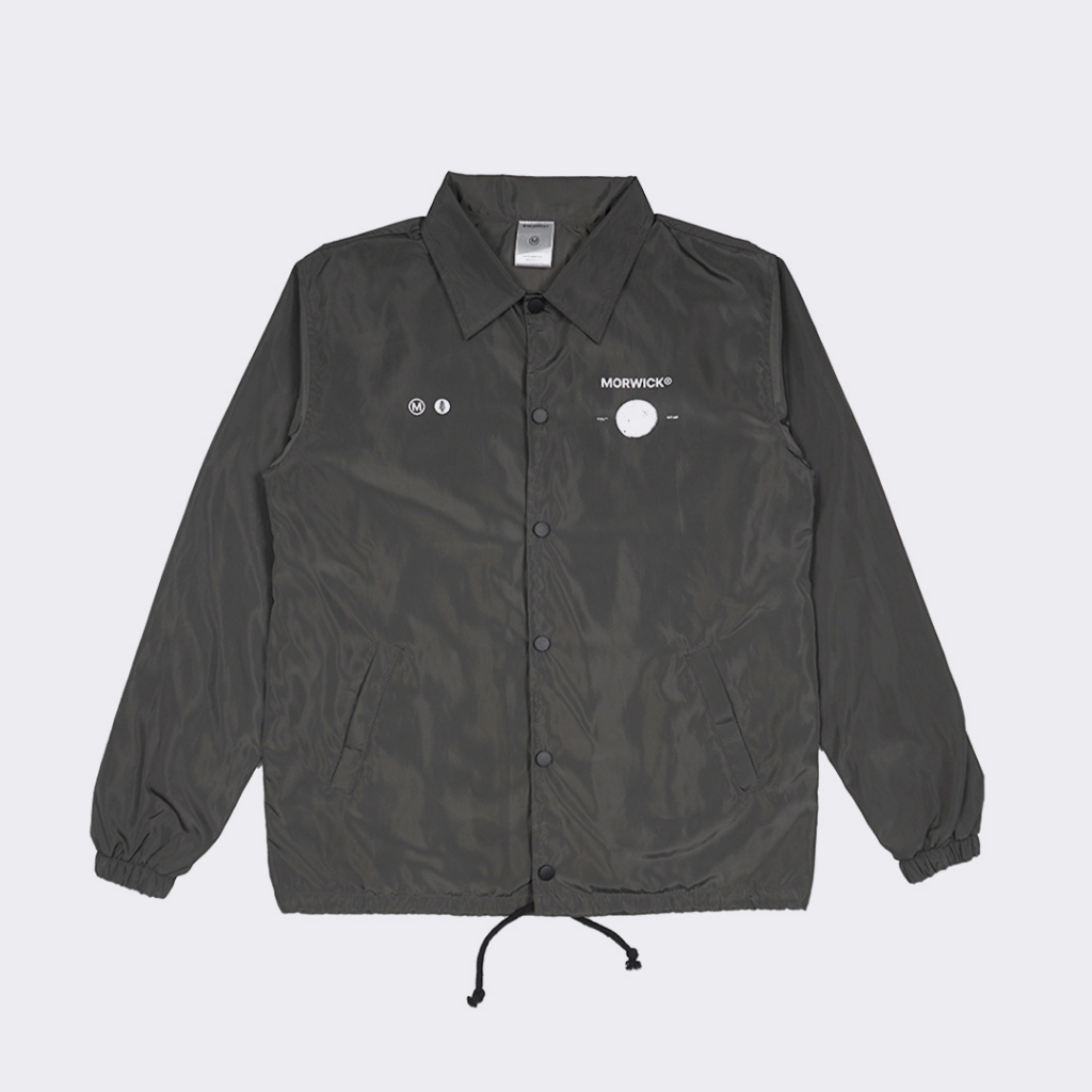MORWICK - Coach Jaket Pria - Void - Abu