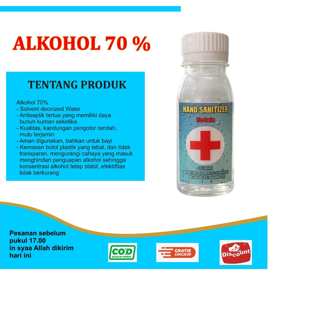 ALKOHOL 70% I ALKOHOL 70 % 100 ml