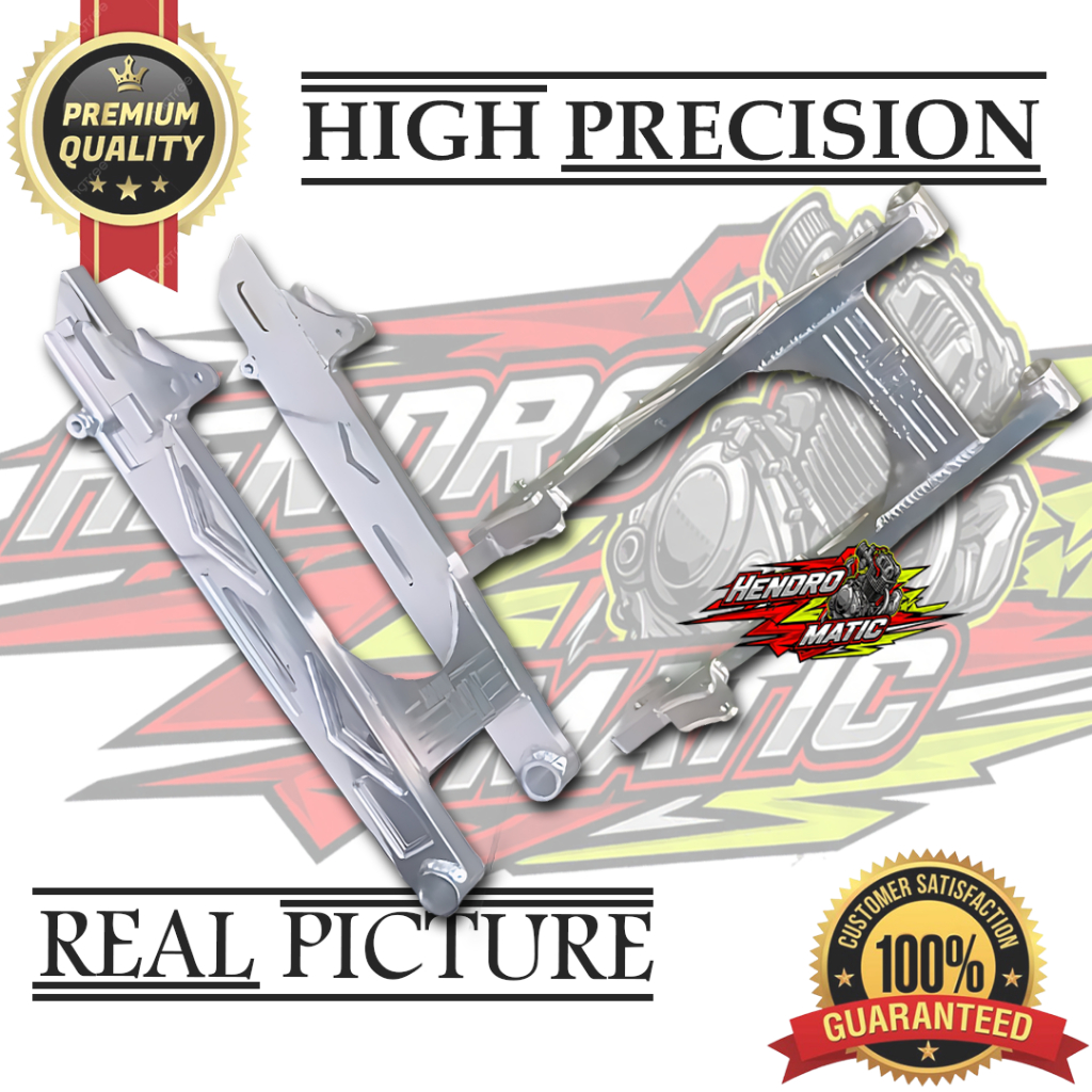 Arm Belakang FIZ R Full CNC Biled T6 – Swing Arm Variasi Jupiter Z Vega R Yamaha