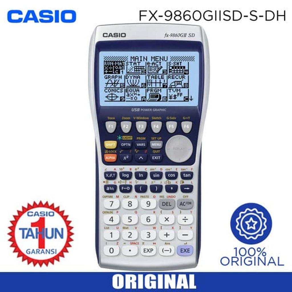CASIO KALKULATOR FX 9860 GII SD