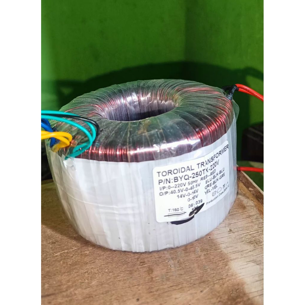 trafo toroid / donat copotan 5 Amper Murni