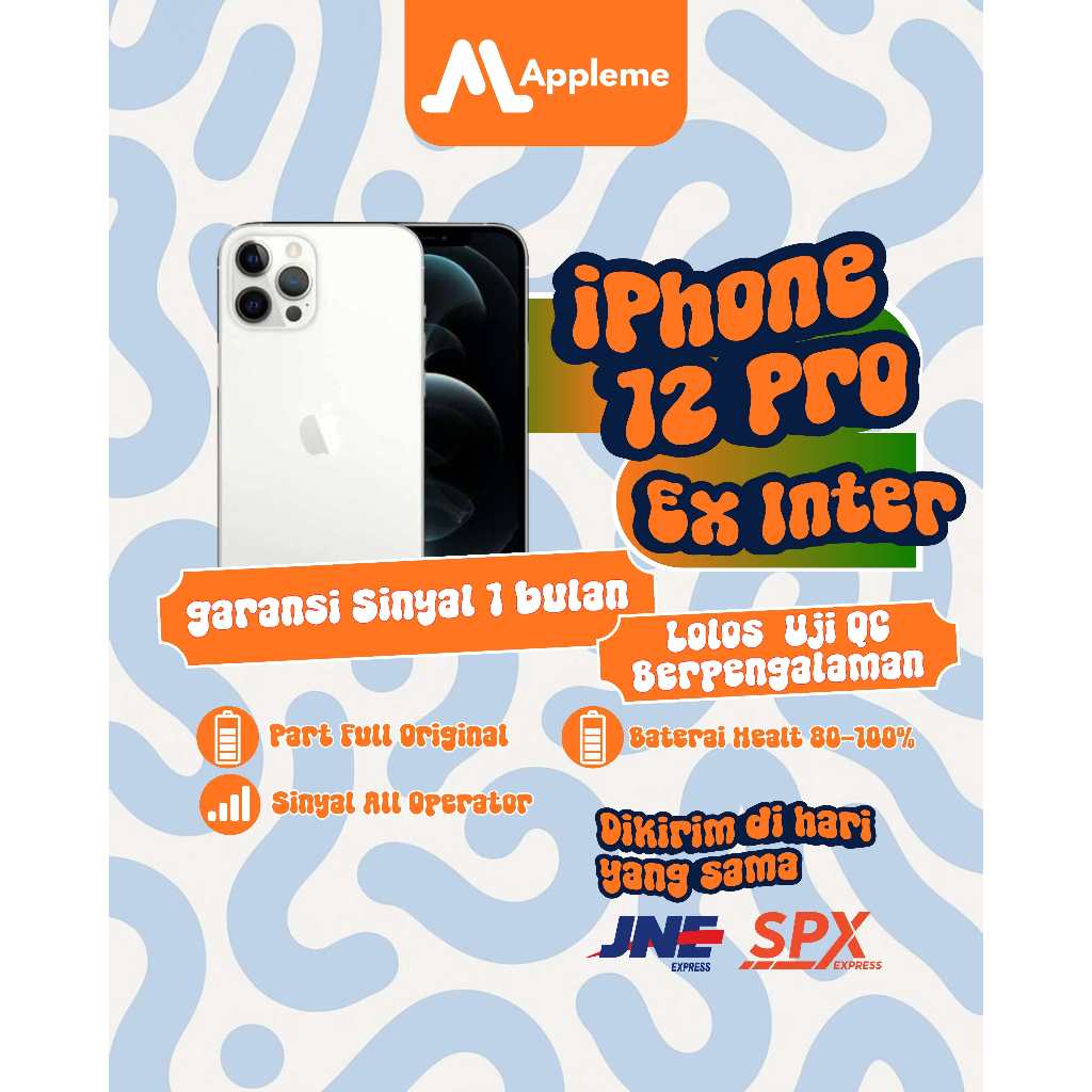 iPhone 12 Pro 128GB | 256GB Second Ex inter All Operator