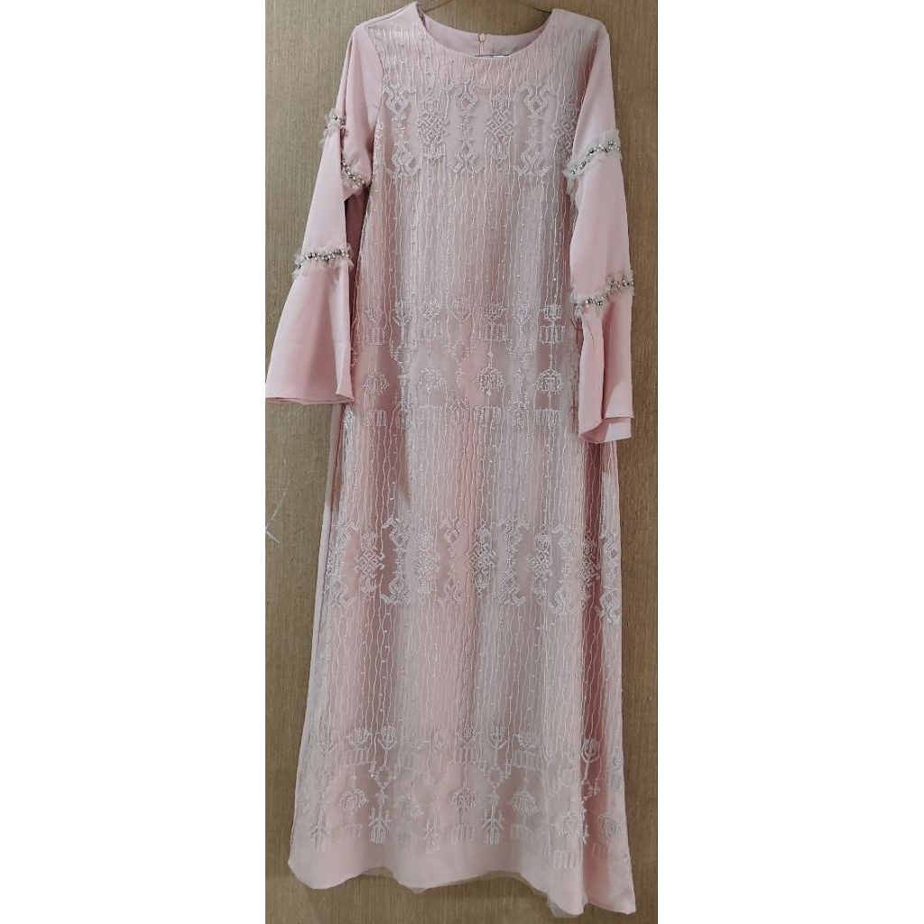 preloved gamis vanilla hijab