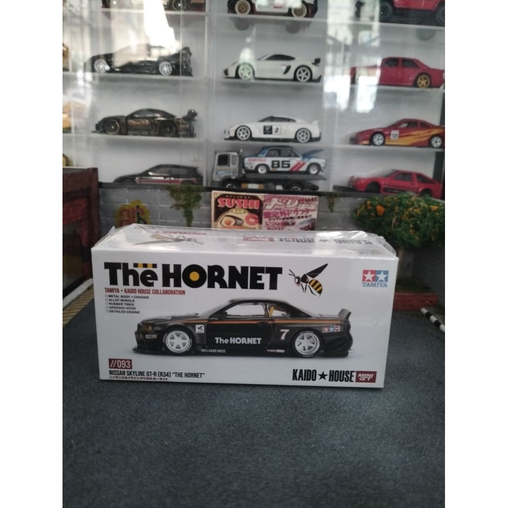 mini gt kaido house nissan skyline r34 gt-r THE HORNET