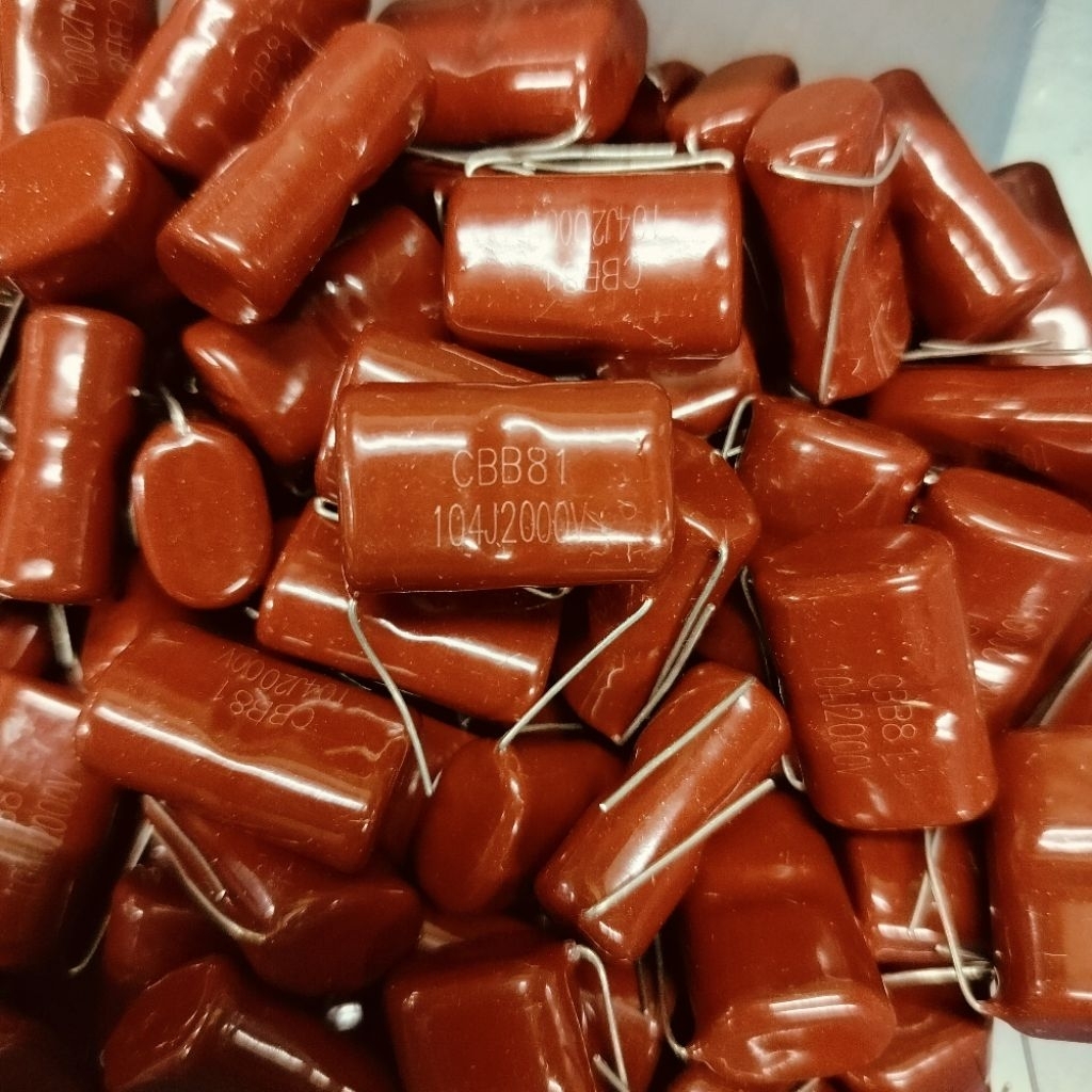 Capasitor Milar 104 - 2000V Kapasitor Mylar CBB104