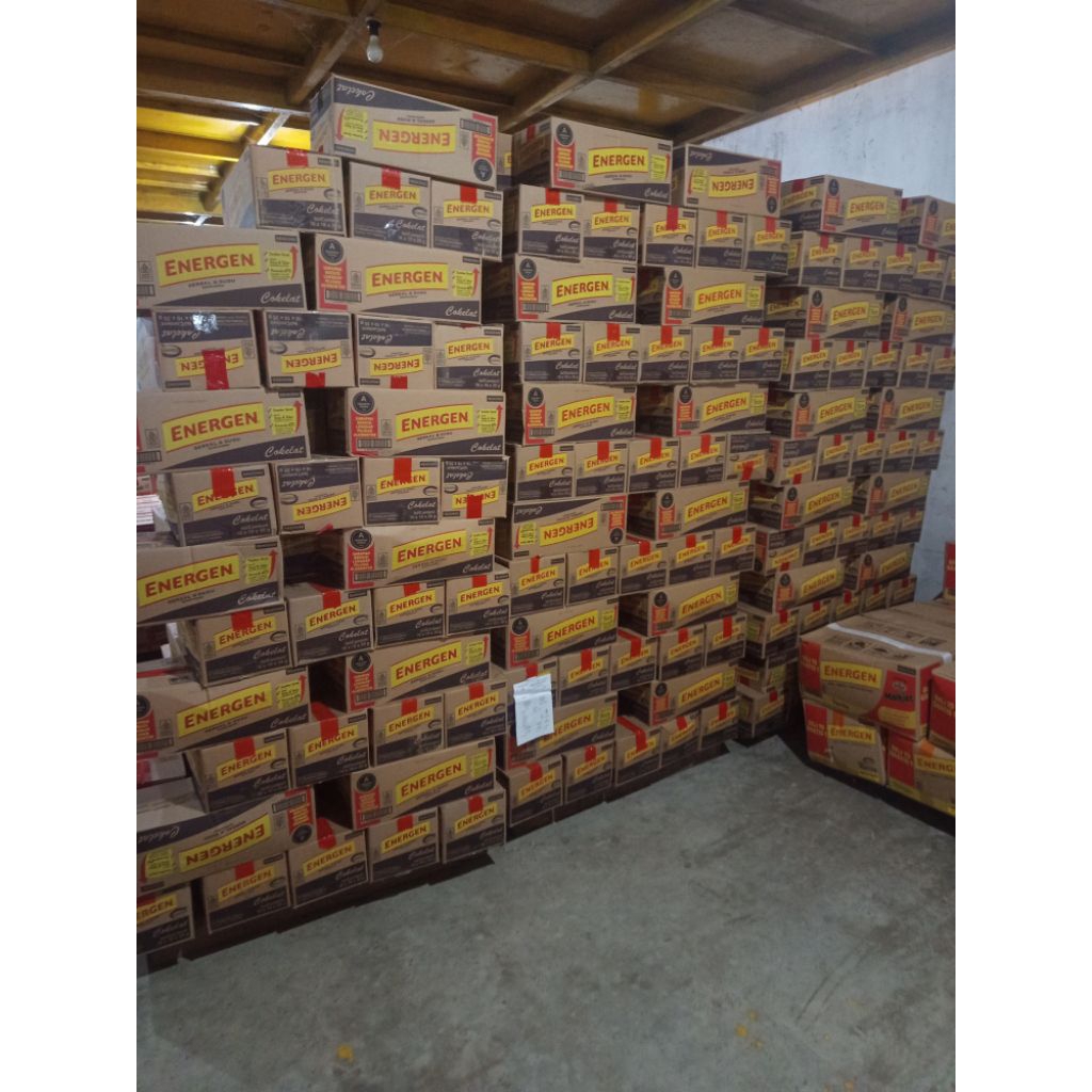 KARTON/DUS Energen all varian cokelat, vanila, kacang hijau, jahe