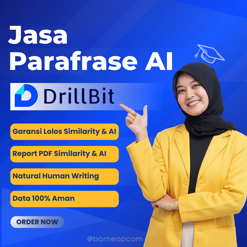 Parafrase Drillbit  – Jasa Penurunan AI Score & Plagiasi Similarity Karya Ilmiah Akademik