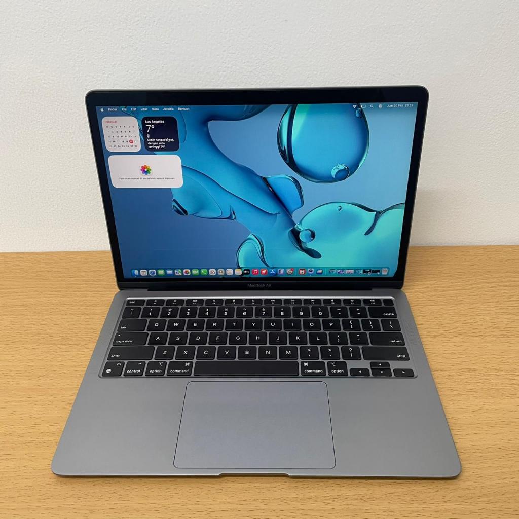 MacBook Air 2020 M1 Chip 256gb 512gb Second Original Bergaransi mulus