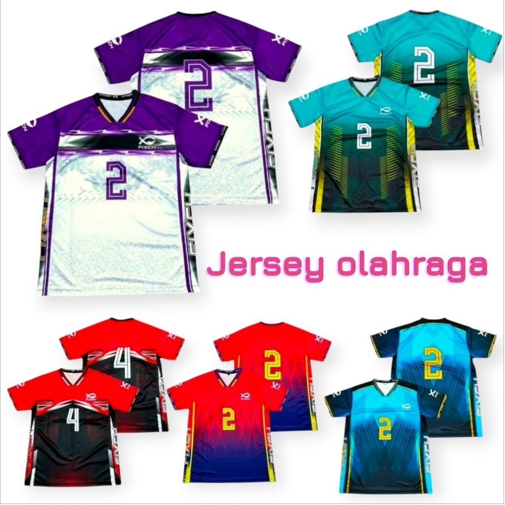 Jersey voli lusinan tim voli 1 lusin JERSEY LUSINAN TIM VOLI FULL PRINTING