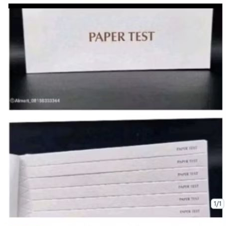 paper test multifungsi tester parfum roll dan spray biang parfum