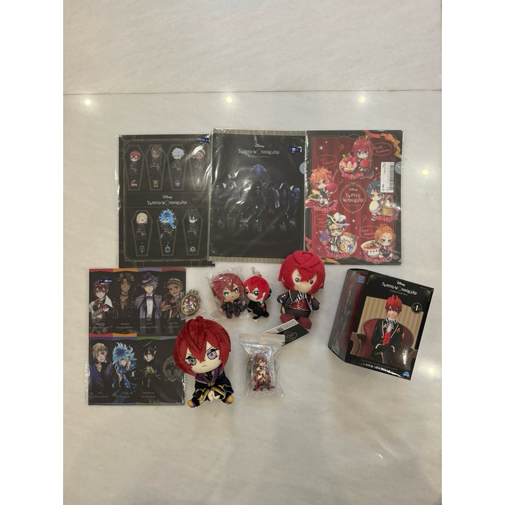 Disney Twisted Wonderland Riddle Rosehearts Heartslabyul Lookup Hikanui Plush Figure Hugcot Gantunga